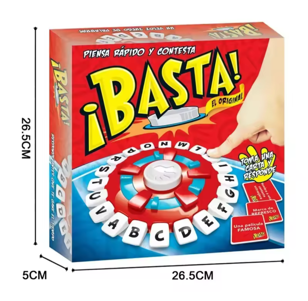 Juego de Mesa BASTA para toda la familia