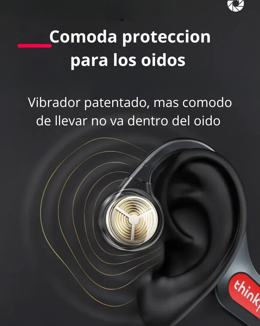 Audífonos Inalámbricos de Conducción Ósea Lenovo X3 pro impermeables