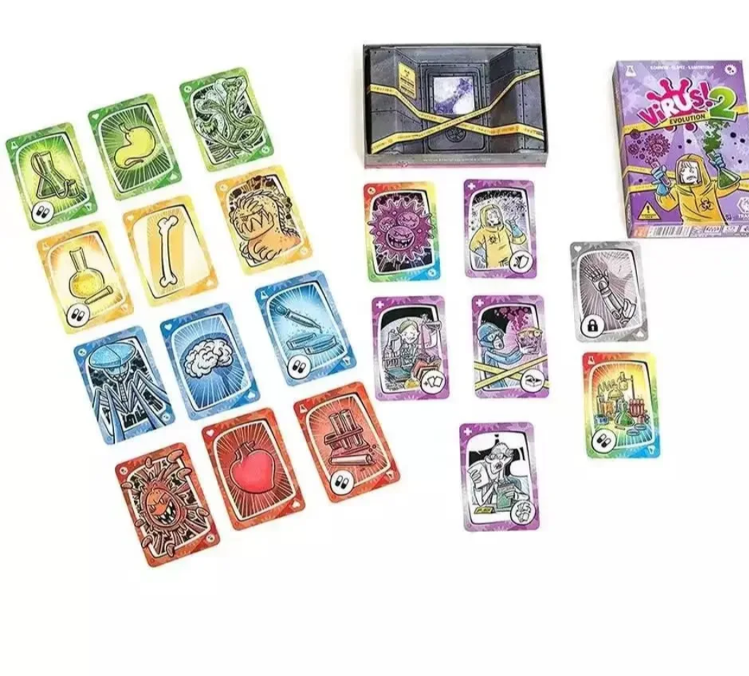 Juego de Cartas Virus de Tranjis Games