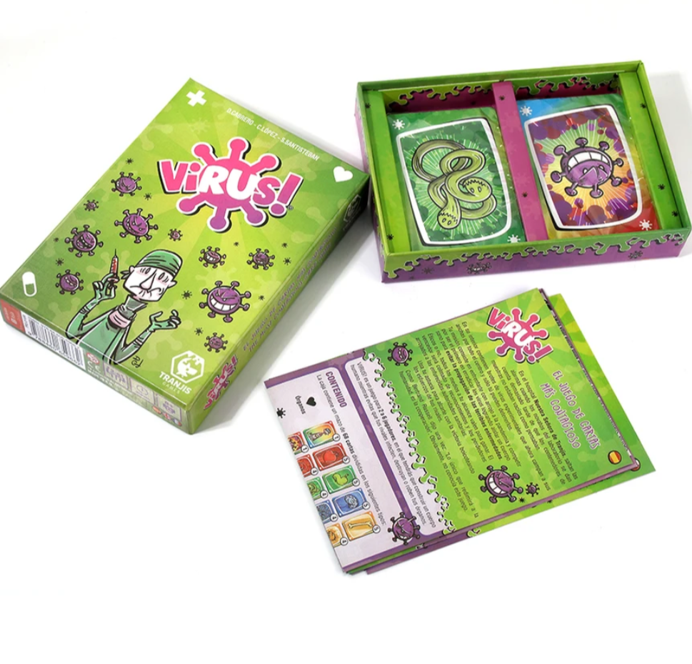 Juego de Cartas Virus de Tranjis Games