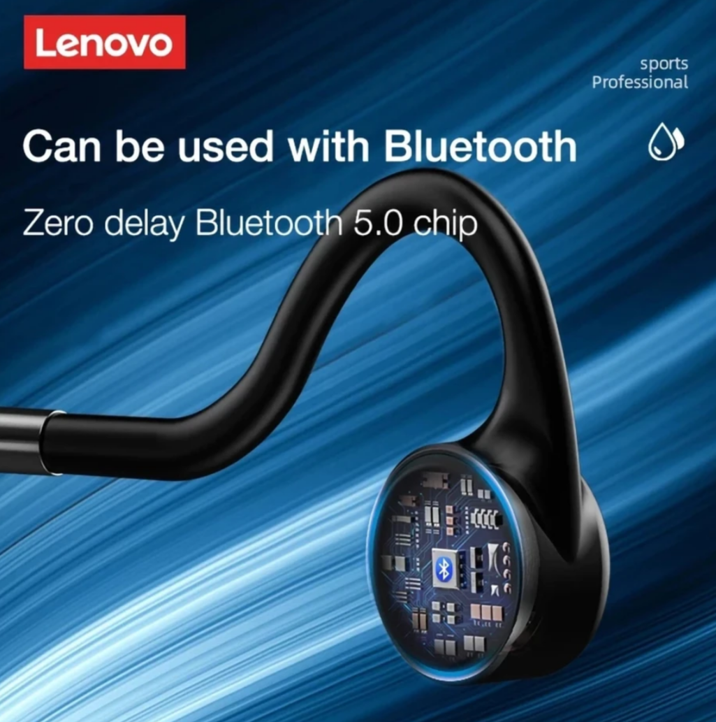 Audífonos De Conducción Ósea Lenovo X5  Resistente al Agua