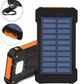 Batería externa Power Bank Solar, de 50000 mah, Con Linterna