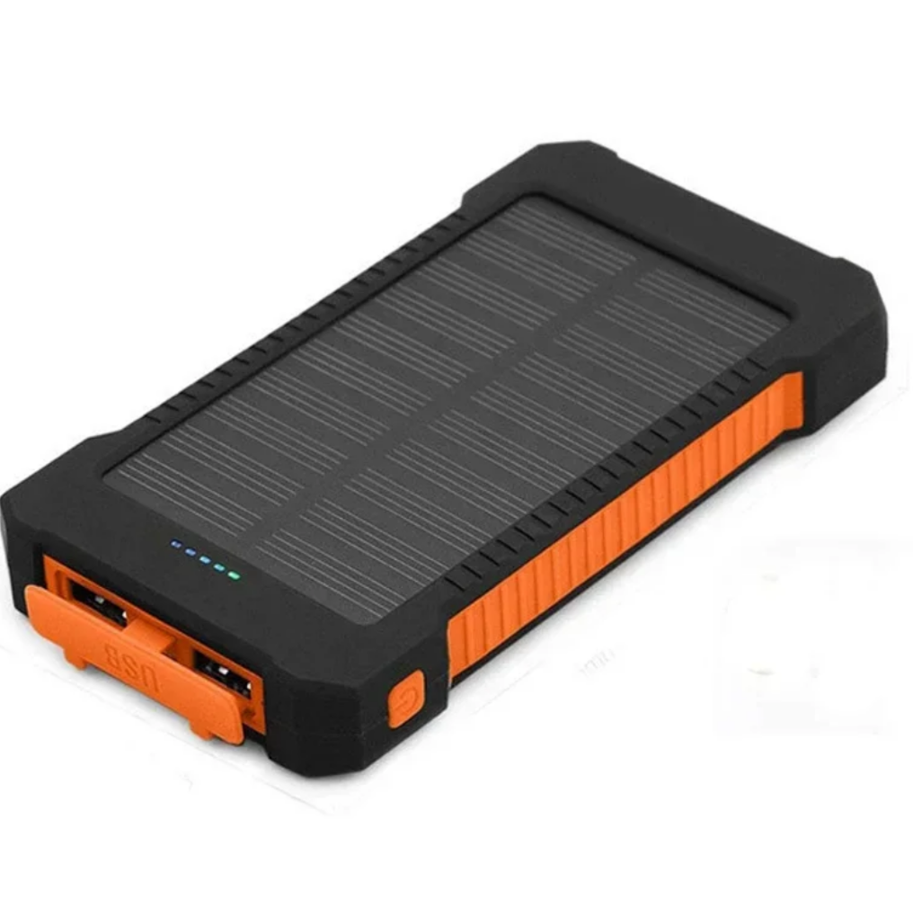 Batería externa Power Bank Solar, de 50000 mah, Con Linterna