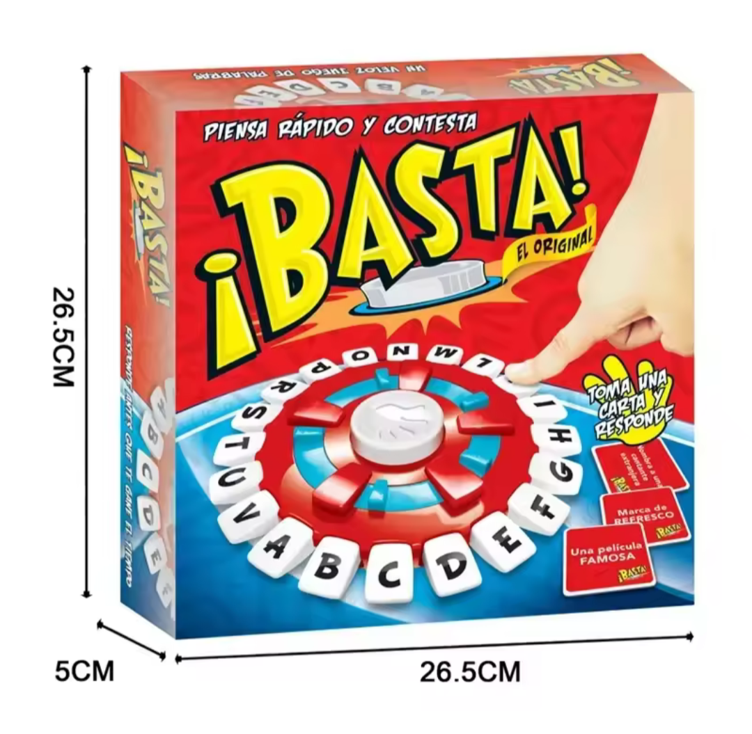 Juego de Mesa BASTA  para toda la familia