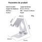 Soporte Base Porta Celular, Tablet Para Escritorio Ajustable