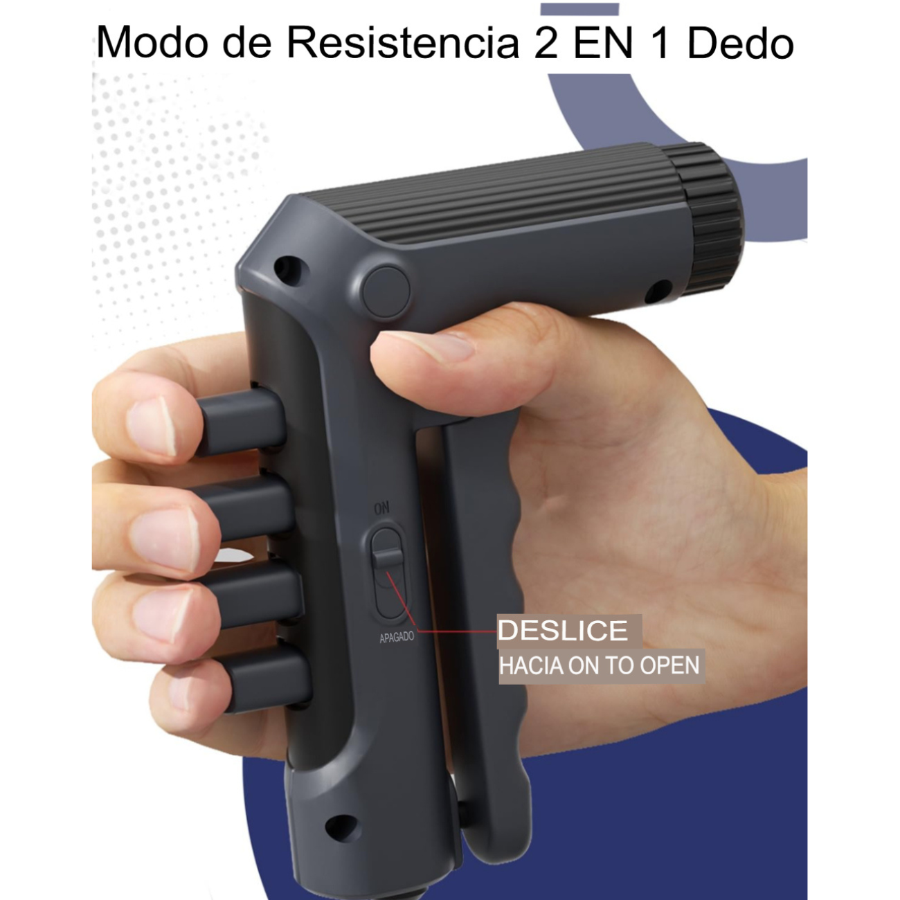 Hand Grip Con Contador mecánico  Ajustable 5 A 60 Kg Fitness