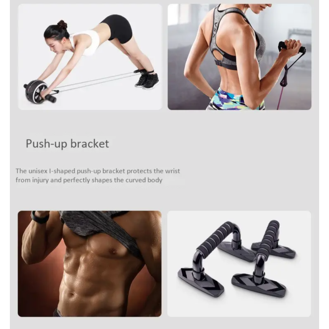 Kit de Ejercicios Completo para Fitness en Casa Multifuncional
