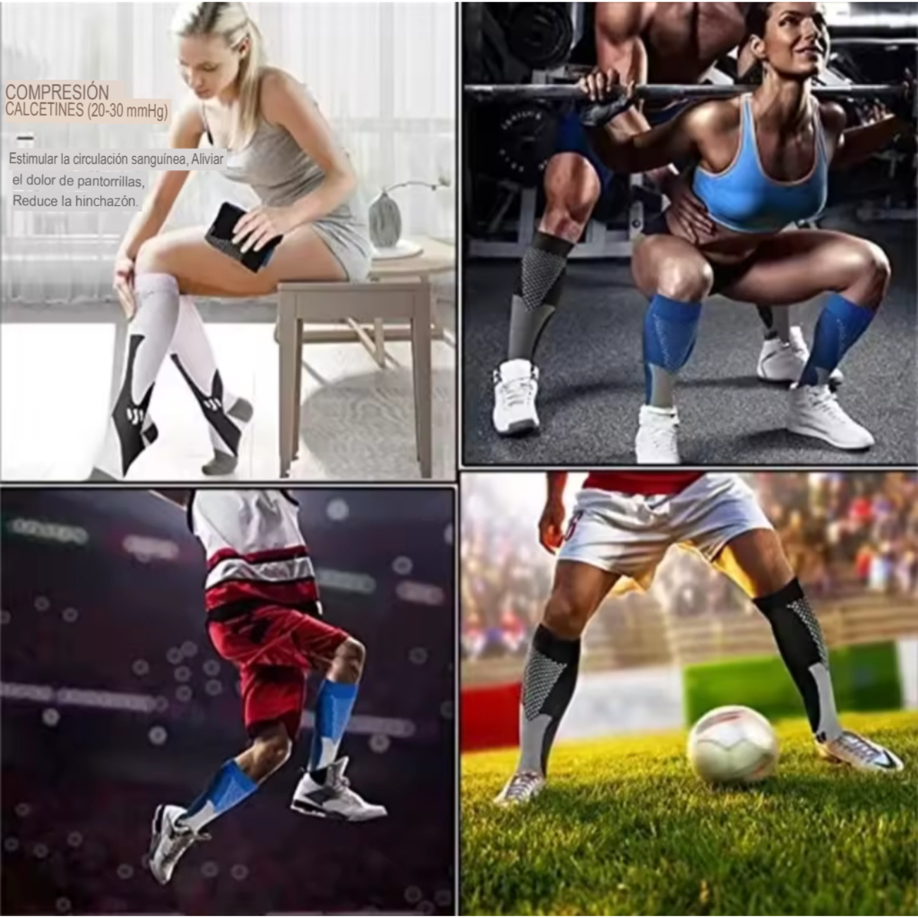Calcetines De Compresión Deportivos Running Varices