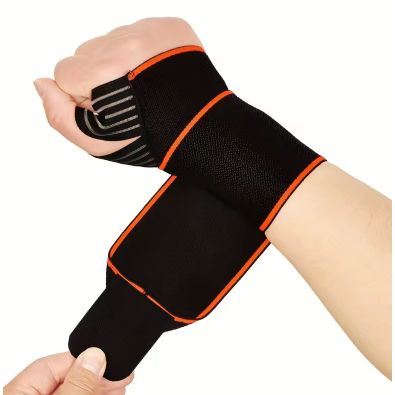 Muñequera Elástica Ajustable Con Soporte De Pulgar Fitness