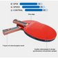Kit de 2 Paletas de Ping Pong + Malla + 4 pelotas + estuche
