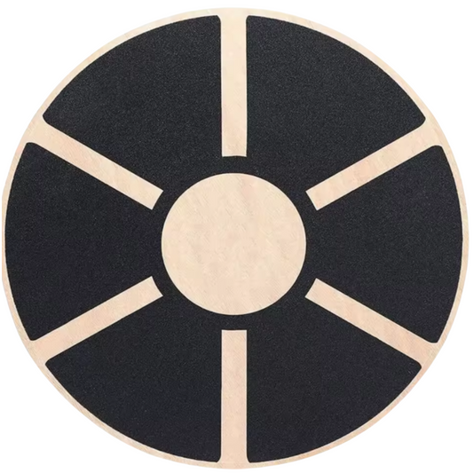 Disco Tabla De Equilibrio De Madera Con Goma Antideslizante