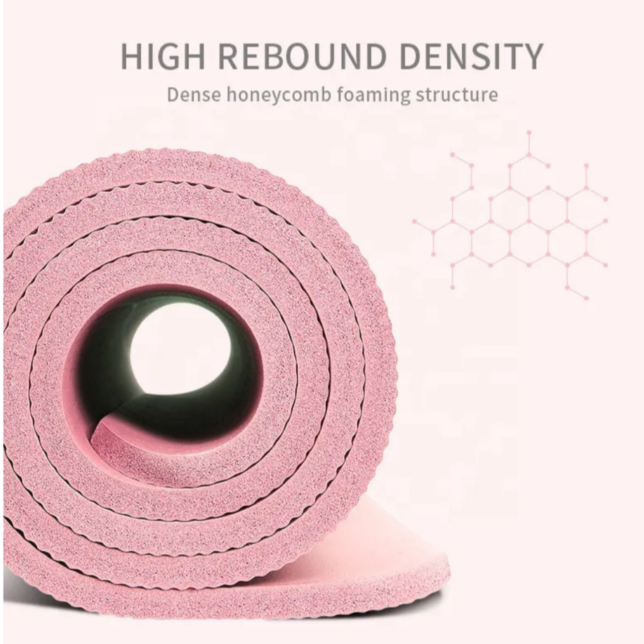 Mat de Yoga Pilates, Colchoneta Gruesa 10mm