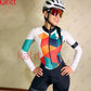 Conjunto  de Ciclismo Para Mujer Manga Larga , alta calidad